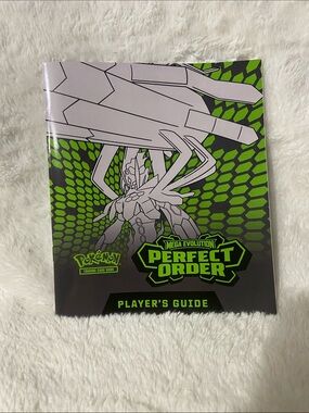 New Pokémon Mega Evolution Perfect Order Player's Guide - Green & Black